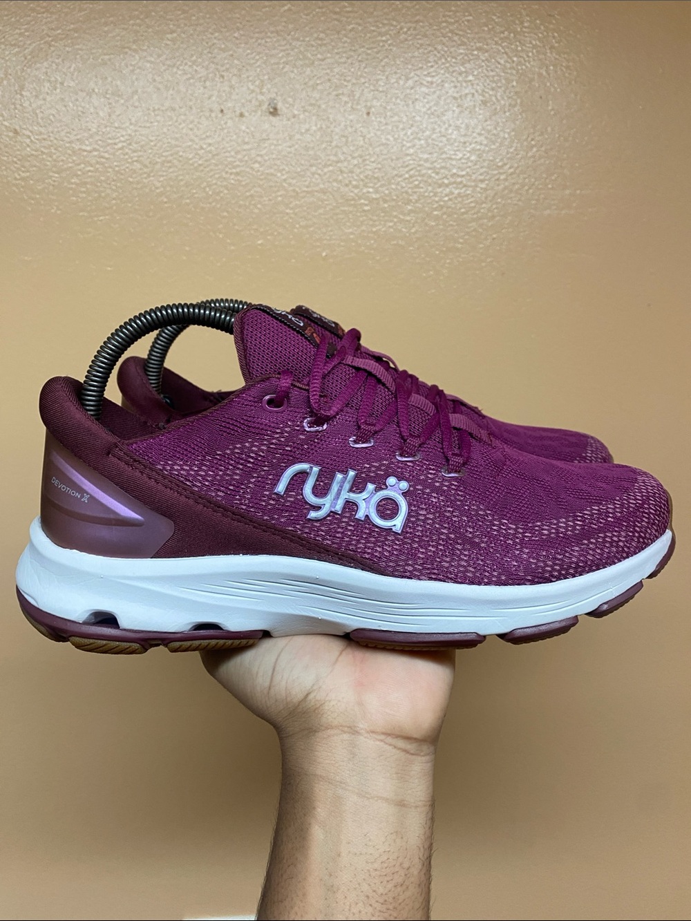 Ryka Devotion X Women's Walking Sneakers Size 8 Wide “Raspberry Pink”